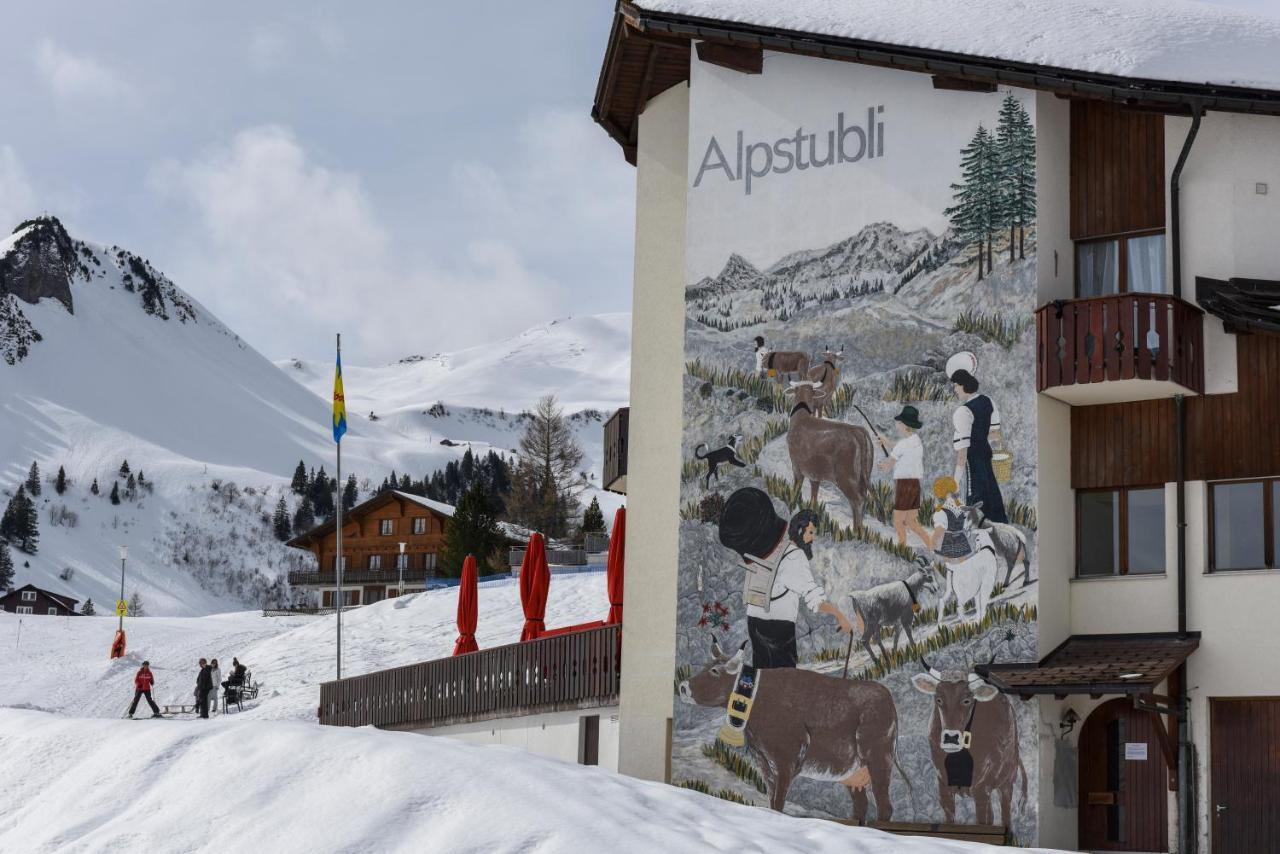 Hotel Alpstubli Stoos Exterior foto